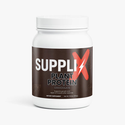 SUPPLI-X Plant Protein | Pea + Brown Rice + Pumpkin Seed | Chocolate | 680g