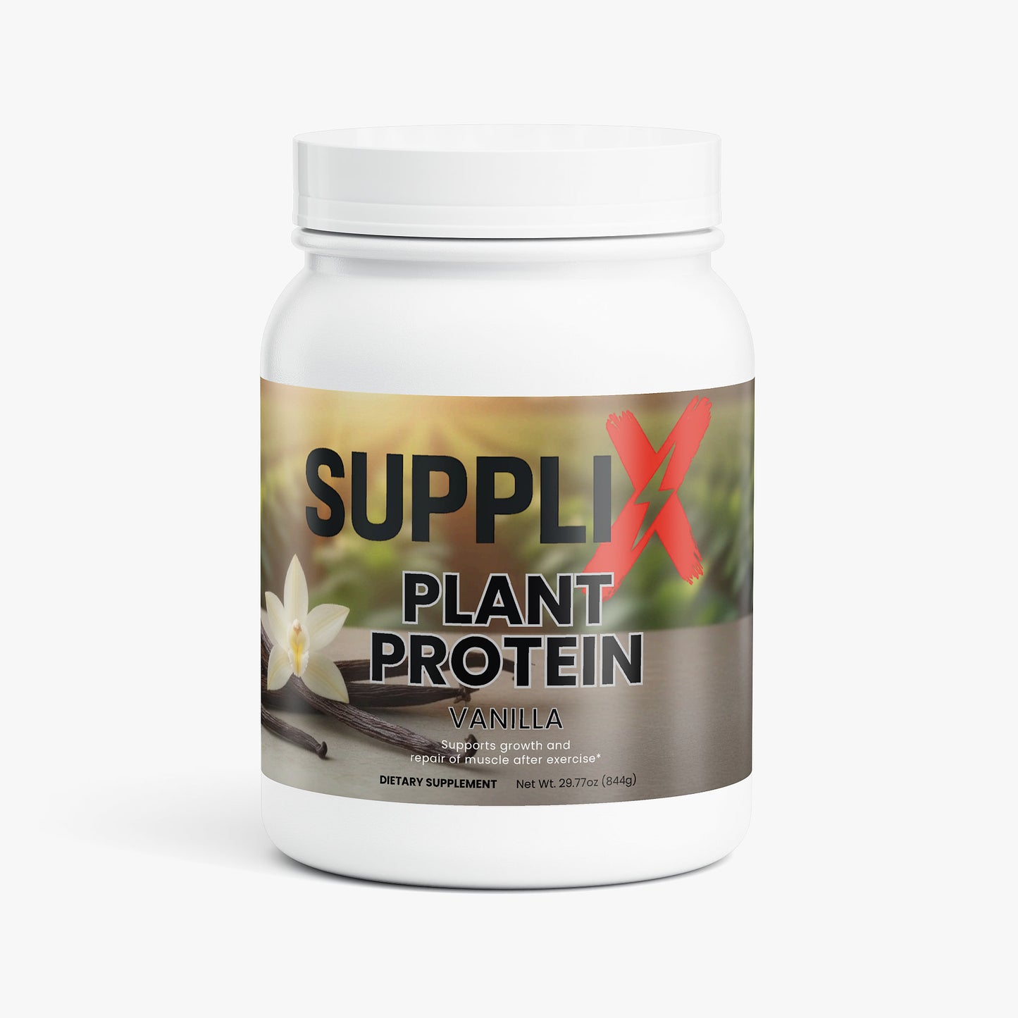 SUPPLI-X Plant Protein | Pea + Brown Rice + Pumpkin Seed | Vanilla | 680g