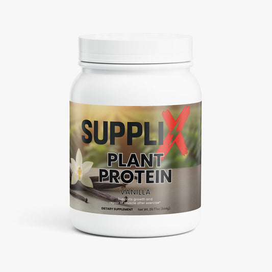 SUPPLI-X Plant Protein | Pea + Brown Rice + Pumpkin Seed | Vanilla | 680g