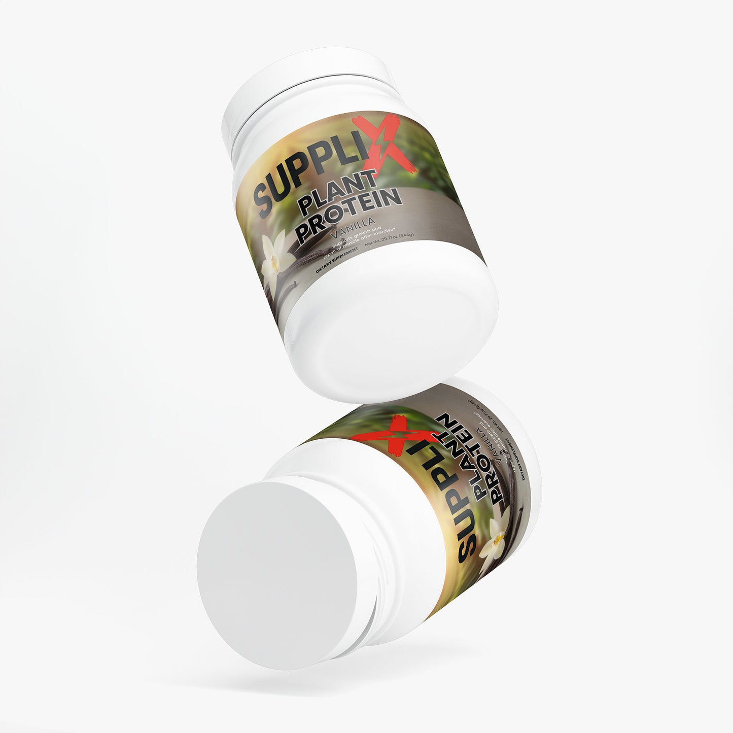 SUPPLI-X Plant Protein | Pea + Brown Rice + Pumpkin Seed | Vanilla | 680g