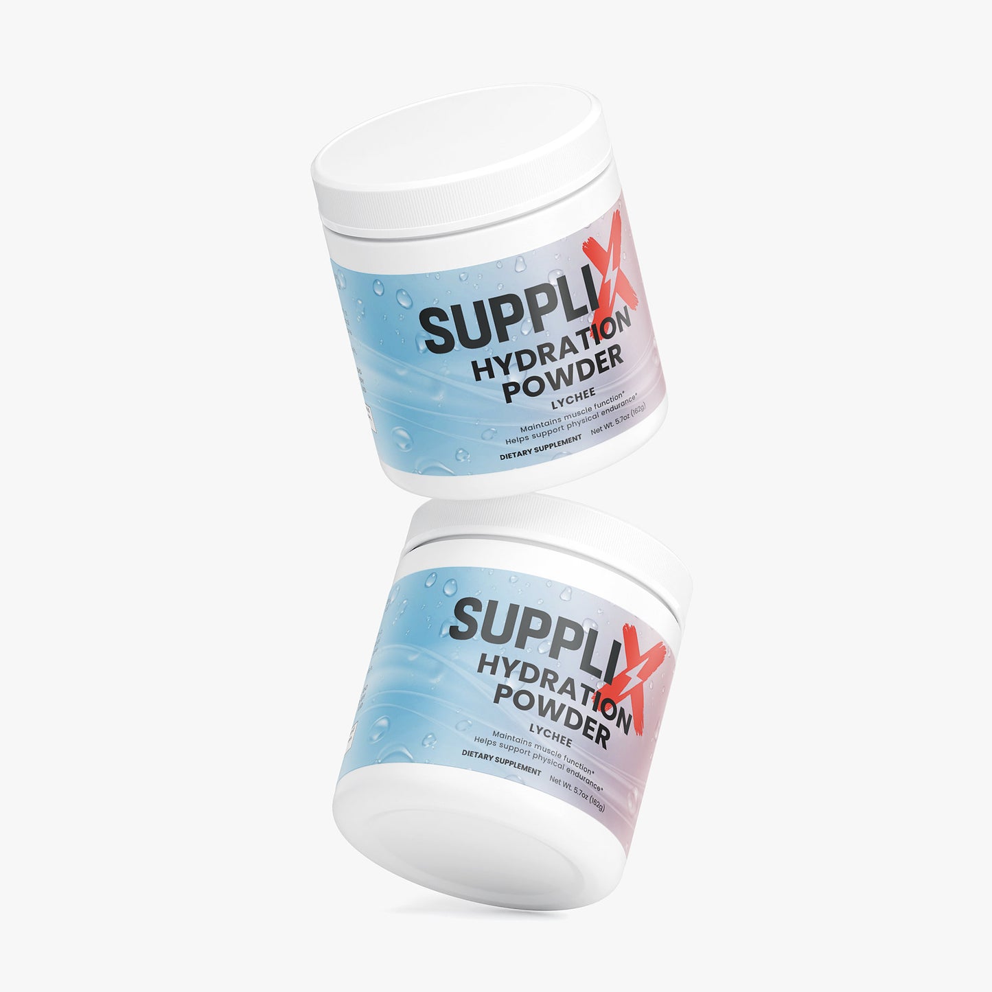 SUPPLI-X Hydration Powder | Electrolytes + B-Vitamins | Lychee | 162g