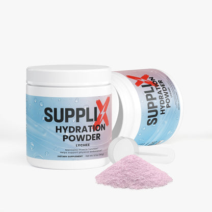 SUPPLI-X Hydration Powder | Electrolytes + B-Vitamins | Lychee | 162g