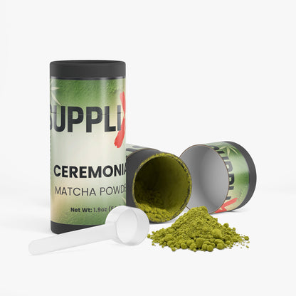 SUPPLI-X Ceremonial Matcha Powder | Shade-Grown Japanese Matcha | Kyoto | 50g