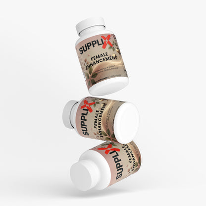 SUPPLI-X Female Enhancement | KSM-66 Ashwagandha, Tribulus & Ginseng | 60 Capsules