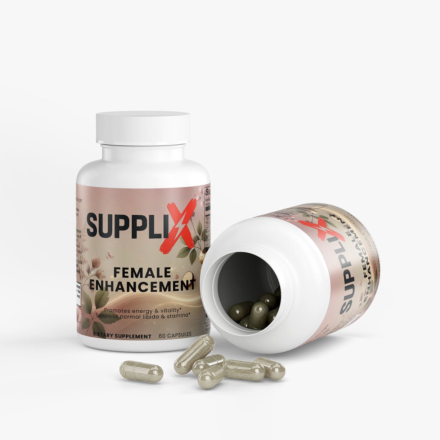 SUPPLI-X Female Enhancement | KSM-66 Ashwagandha, Tribulus & Ginseng | 60 Capsules