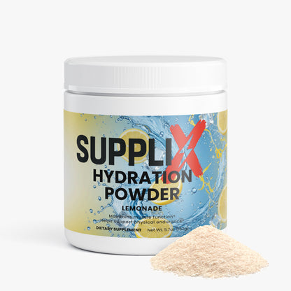 SUPPLI-X Hydration Powder | Electrolytes + B-Vitamins | Lemonade | 162g