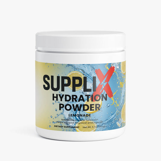 SUPPLI-X Hydration Powder | Electrolytes + B-Vitamins | Lemonade | 162g