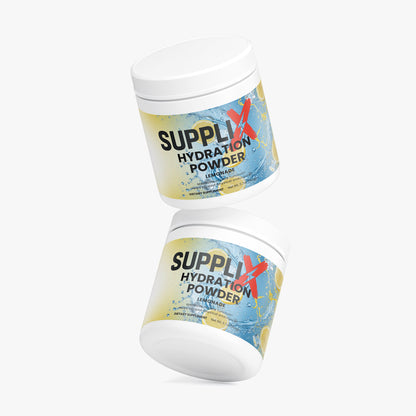 SUPPLI-X Hydration Powder | Electrolytes + B-Vitamins | Lemonade | 162g