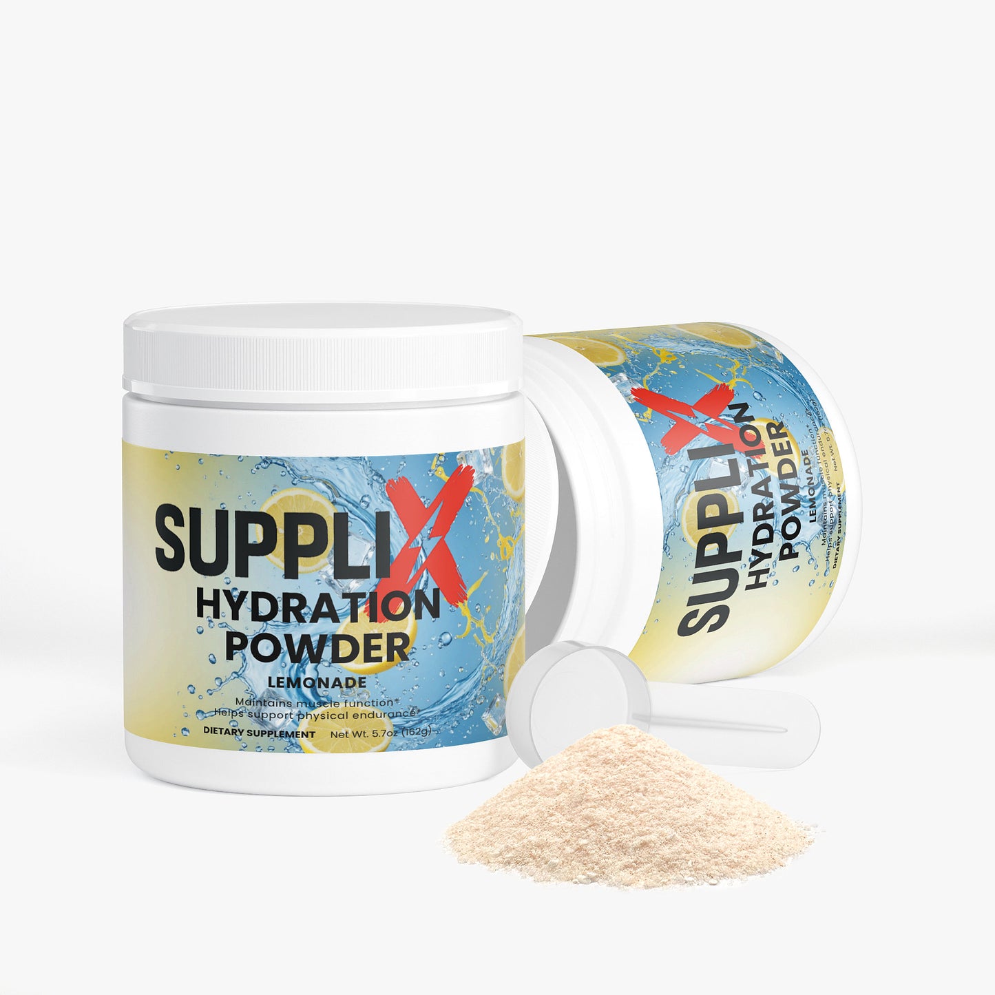 SUPPLI-X Hydration Powder | Electrolytes + B-Vitamins | Lemonade | 162g