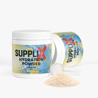 SUPPLI-X Hydration Powder | Electrolytes + B-Vitamins | Lemonade | 162g