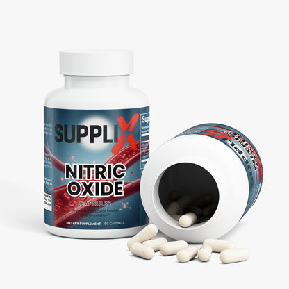 SUPPLI-X Nitric Oxide | L-Citrulline, L-Arginine & AAKG | 60 Capsules