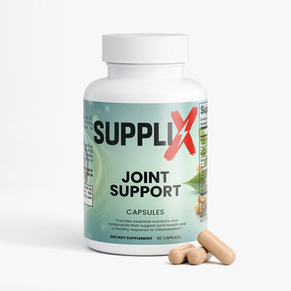 SUPPLI-X Joint Support | Glucosamine, MSM, Boswellia & Hyaluronic Acid | 60 Capsules