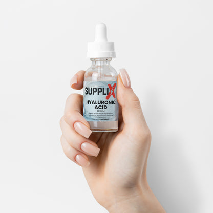 SUPPLI-X Hyaluronic Acid Serum | 4-Type HA Complex | Alcohol-Free | 30 ml