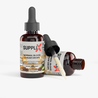 SUPPLI-X Blood Sugar Drops | Cinnamon, Bitter Melon & Resveratrol | 60 ml