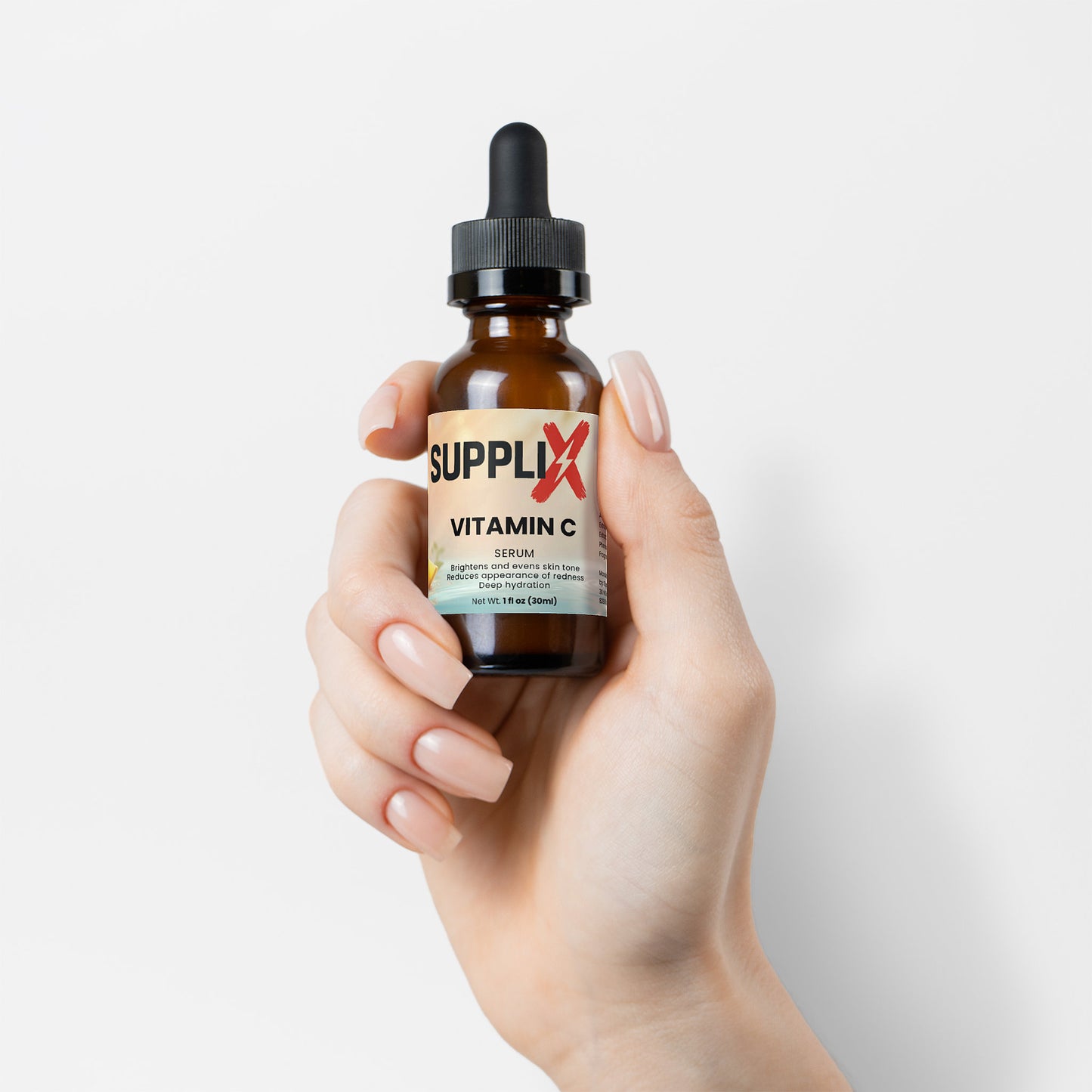 SUPPLI-X Vitamin C Serum | L-Ascorbic Acid, Ferulic Acid & Botanical Extracts | 30 ml