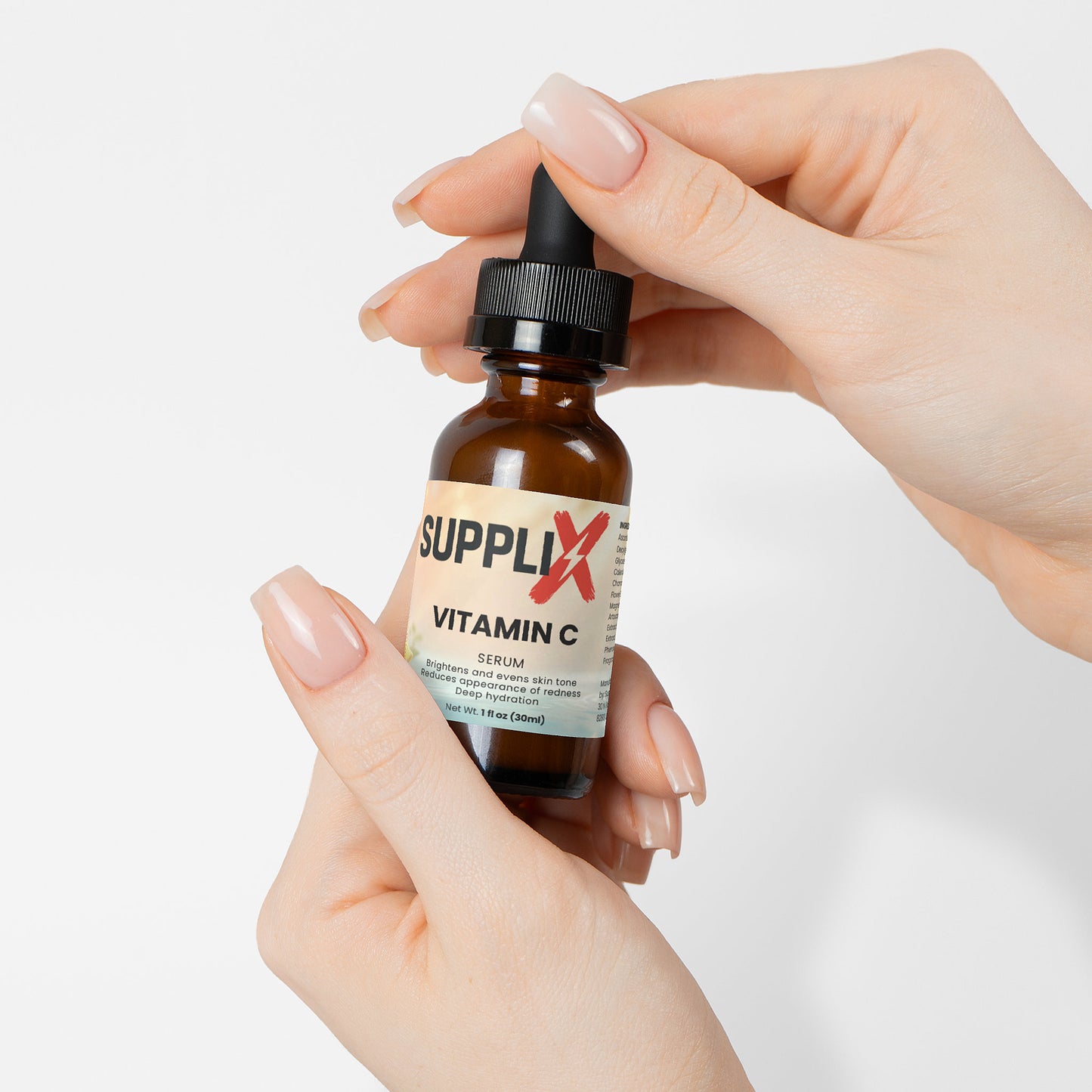 SUPPLI-X Vitamin C Serum | L-Ascorbic Acid, Ferulic Acid & Botanical Extracts | 30 ml