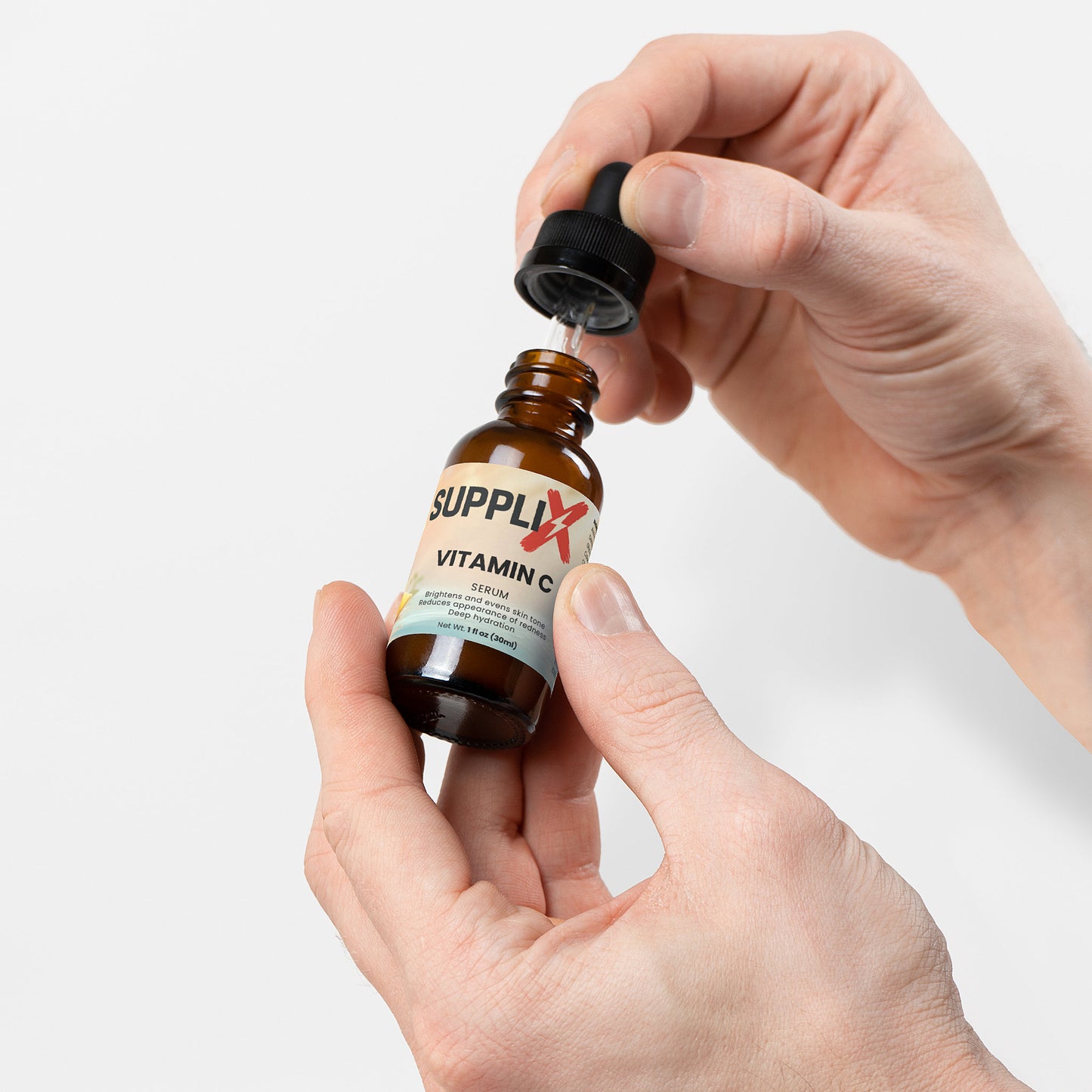 SUPPLI-X Vitamin C Serum | L-Ascorbic Acid, Ferulic Acid & Botanical Extracts | 30 ml