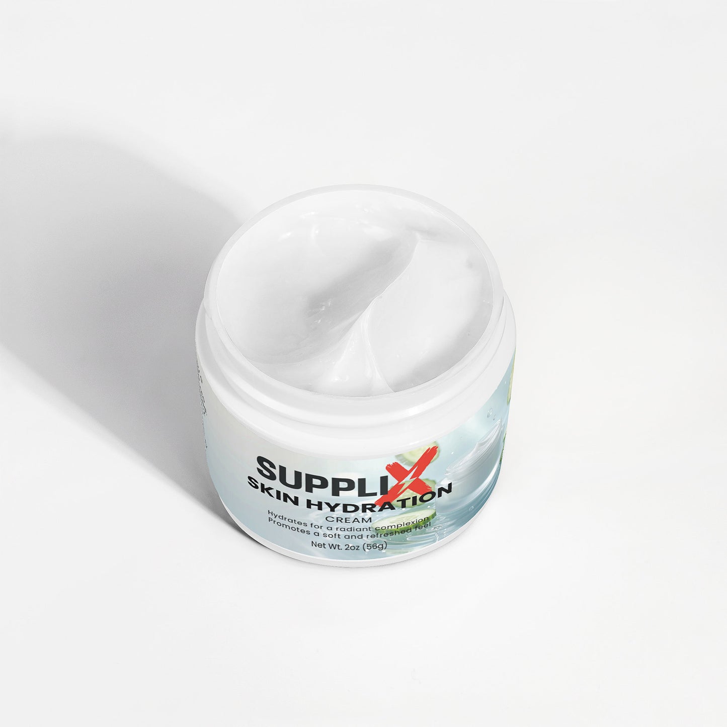SUPPLI-X Skin Hydration Cream | Hyaluronic Acid & Avocado Oil | 2 fl oz
