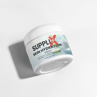 SUPPLI-X Skin Hydration Cream | Hyaluronic Acid & Avocado Oil | 2 fl oz