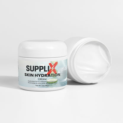 SUPPLI-X Skin Hydration Cream | Hyaluronic Acid & Avocado Oil | 2 fl oz