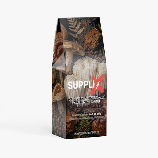 SUPPLI-X Vitality Mushroom Coffee (Medium Roast)