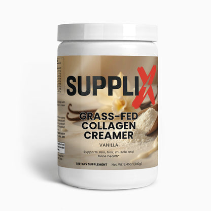 SUPPLI-X Grass-Fed Collagen Creamer | Vanilla | Types 1 & 3 | 240g