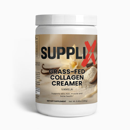 SUPPLI-X Grass-Fed Collagen Creamer | Vanilla | Types 1 & 3 | 240g
