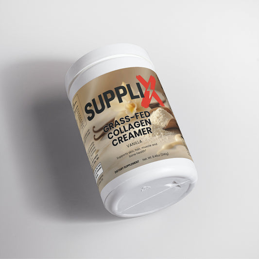 SUPPLI-X Grass-Fed Collagen Creamer | Vanilla | Types 1 & 3 | 240g