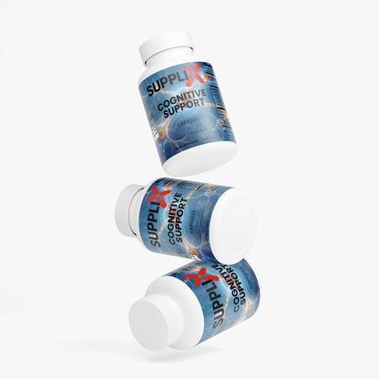 SUPPLI-X Cognitive Support | Bacopa, Alpha GPC & Huperzine A | 30 Capsules