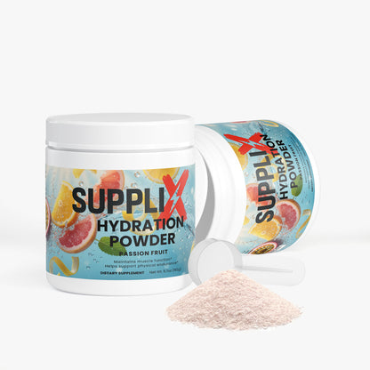 SUPPLI-X Hydration Powder | Electrolytes & B Vitamins | Passion Fruit | 162g