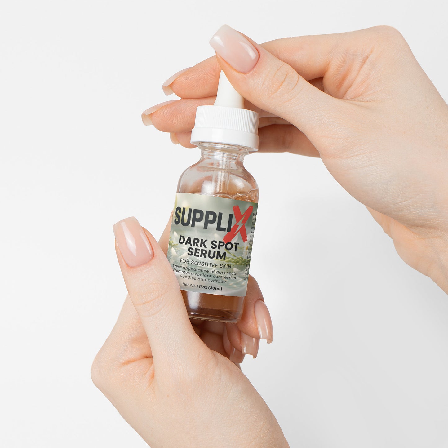 SUPPLI-X Dark Spot Serum | Jackfruit, Shiitake & Turkey Tail | Acid-Free | Sensitive Skin | 1 fl oz
