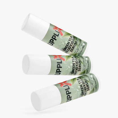 SUPPLI-X Green Tea Antioxidant Serum | Camellia Sinensis & Tamanu Oil | All Skin Types | 30 ml