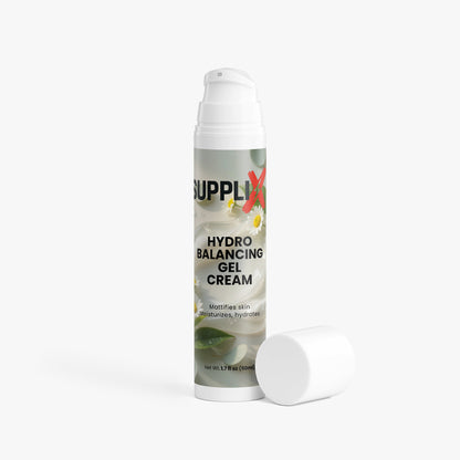 SUPPLI-X Hydro Balancing Gel-Cream | Green Tea, Marine Ferment & Bisabolol | 50 ml