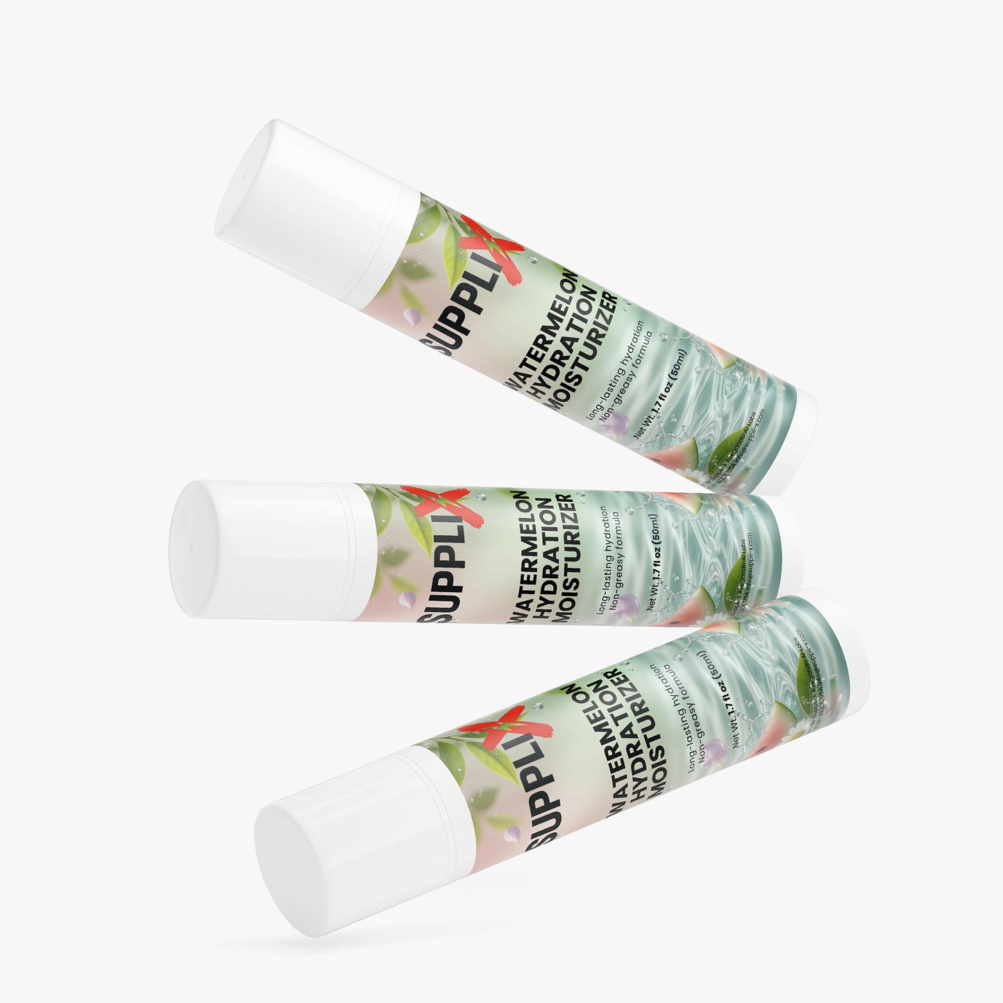 SUPPLI-X Watermelon Hydration Moisturizer | Niacinamide, Lilac Stem Cell & Totarol | 50 ml