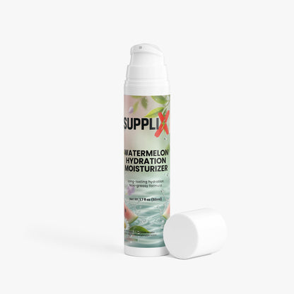 SUPPLI-X Watermelon Hydration Moisturizer | Niacinamide, Lilac Stem Cell & Totarol | 50 ml