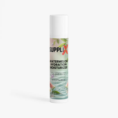 SUPPLI-X Watermelon Hydration Moisturizer | Niacinamide, Lilac Stem Cell & Totarol | 50 ml