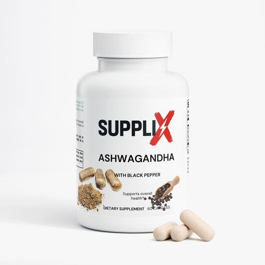 SUPPLI-X Ashwagandha with Black Pepper
