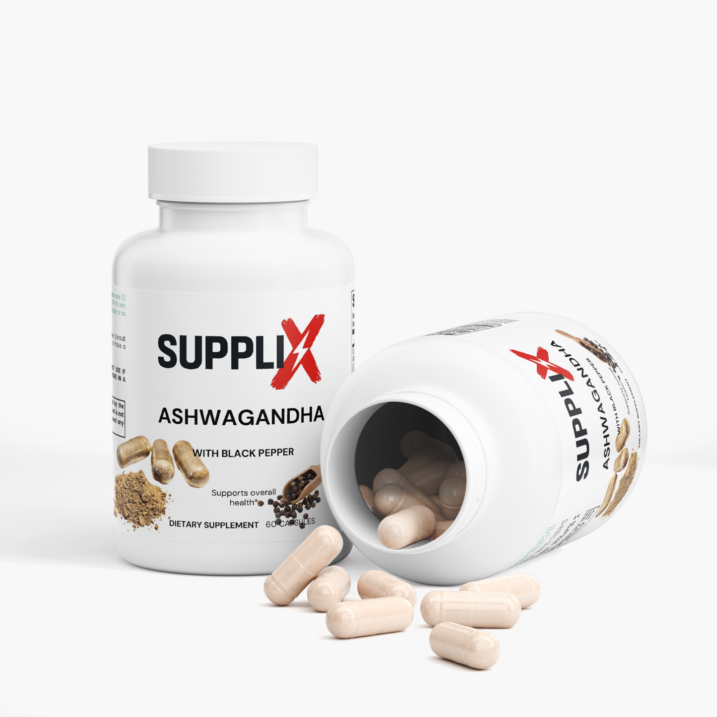 SUPPLI-X Ashwagandha with Black Pepper