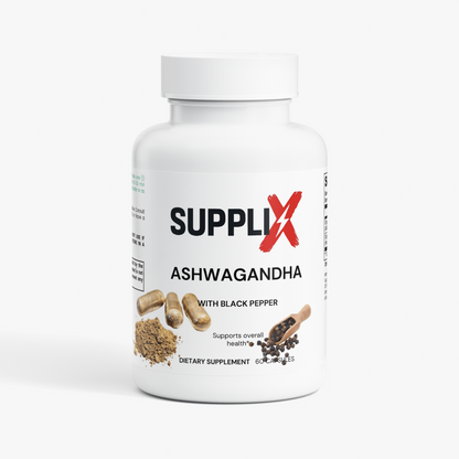 SUPPLI-X Ashwagandha with Black Pepper