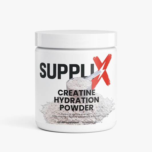 SUPPLI-X Creatine Monohydrate 5g + Electrolytes Powder | Natural Lemon