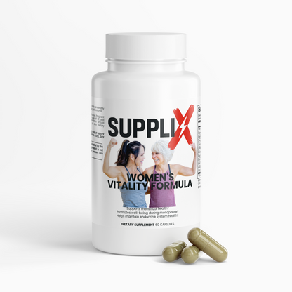 SUPPLI-X Women's Vitality Formula | NSF Certified | 60 Capsules