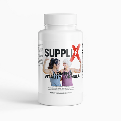 SUPPLI-X Women's Vitality Formula | NSF Certified | 60 Capsules
