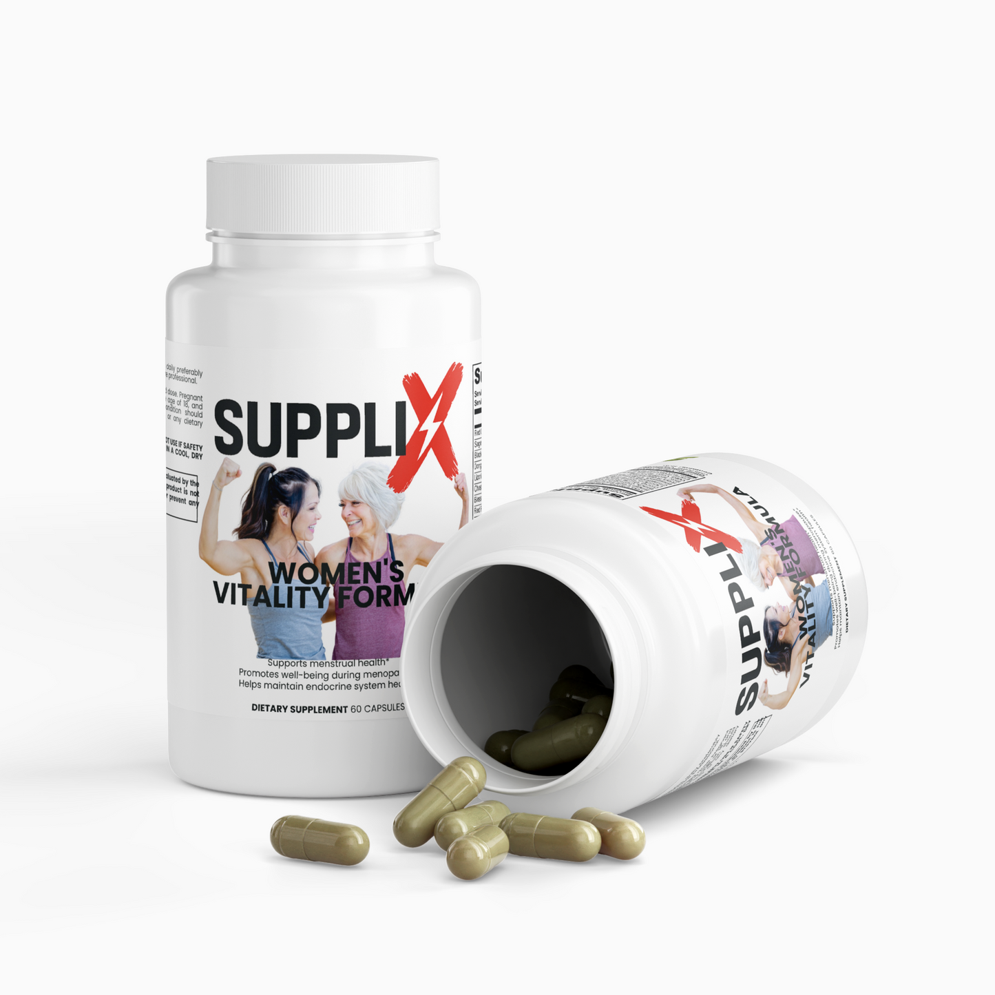 SUPPLI-X Women's Vitality Formula | NSF Certified | 60 Capsules