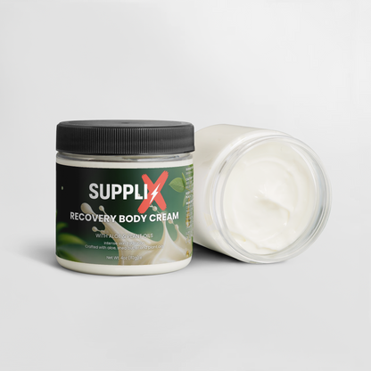 SUPPLI-X Recovery Body Cream | Aloe & Plant Oils | 4 oz