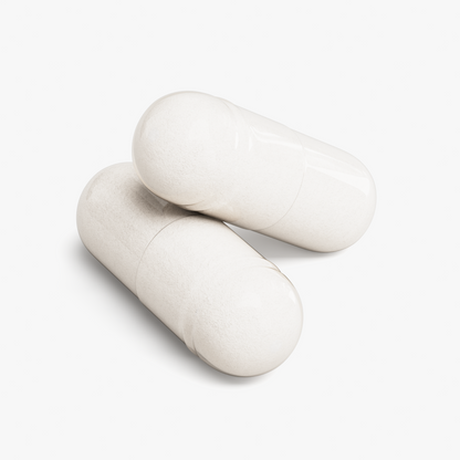 SUPPLI-X MagForge Magnesium Glycinate open bottle showing the capsules inside