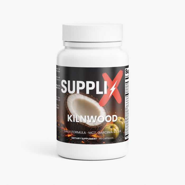 SUPPLI-X Kilnwood Daily Formula bottle – MCT, Garcinia & CLA, 90 capsules