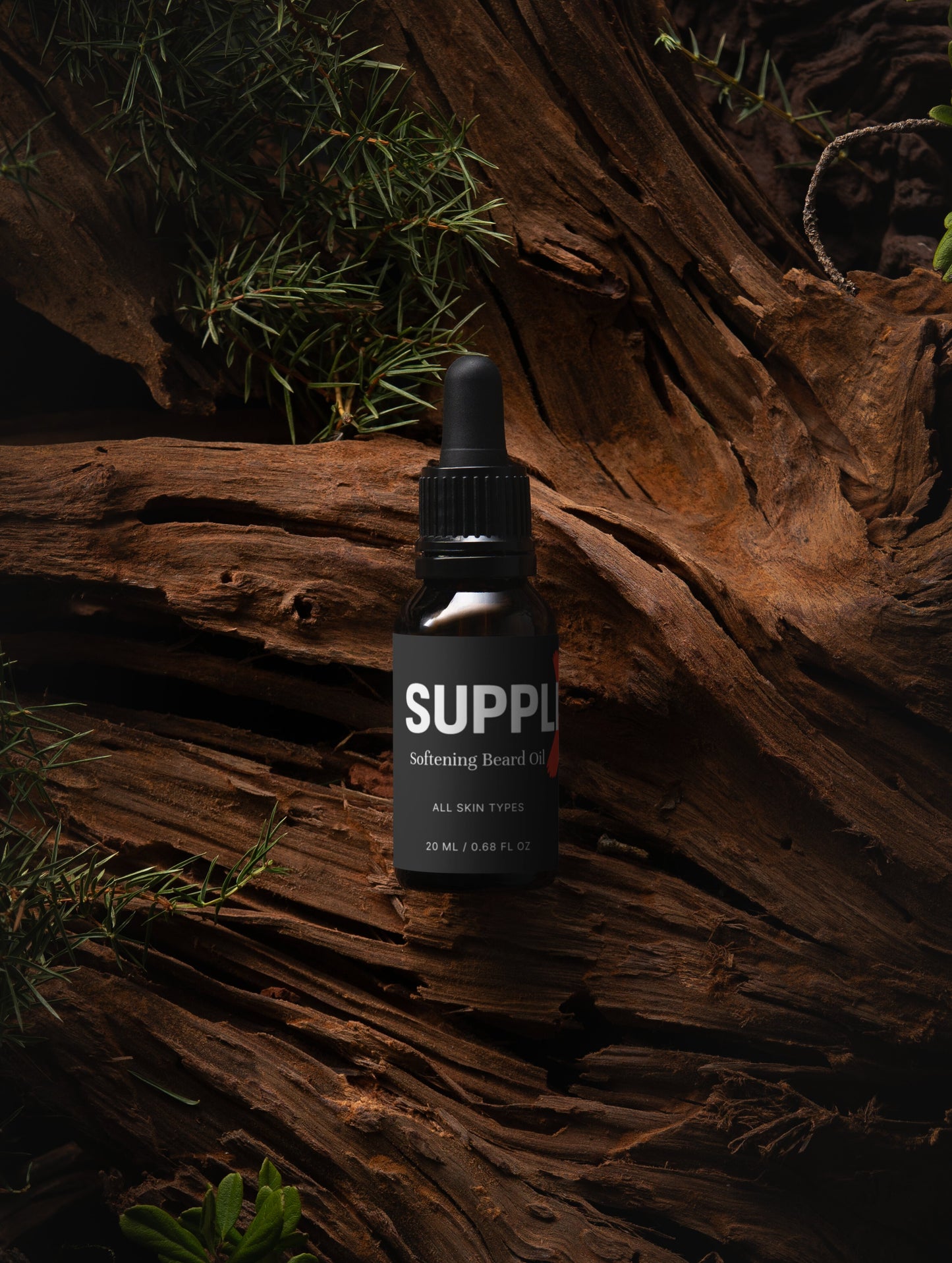 SUPPLI-X hemp CBD beard oil product image for beard care routine
