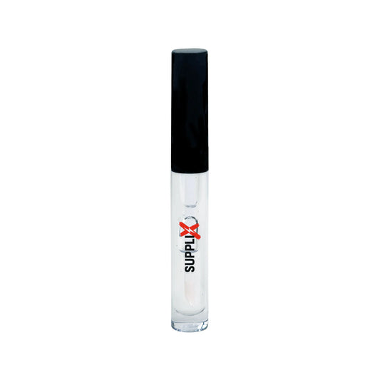 Shiny, flushed lips plumped to perfection with SUPPLI-X viral plumping lip gloss, infused with Vitamin E and mineral oil for 