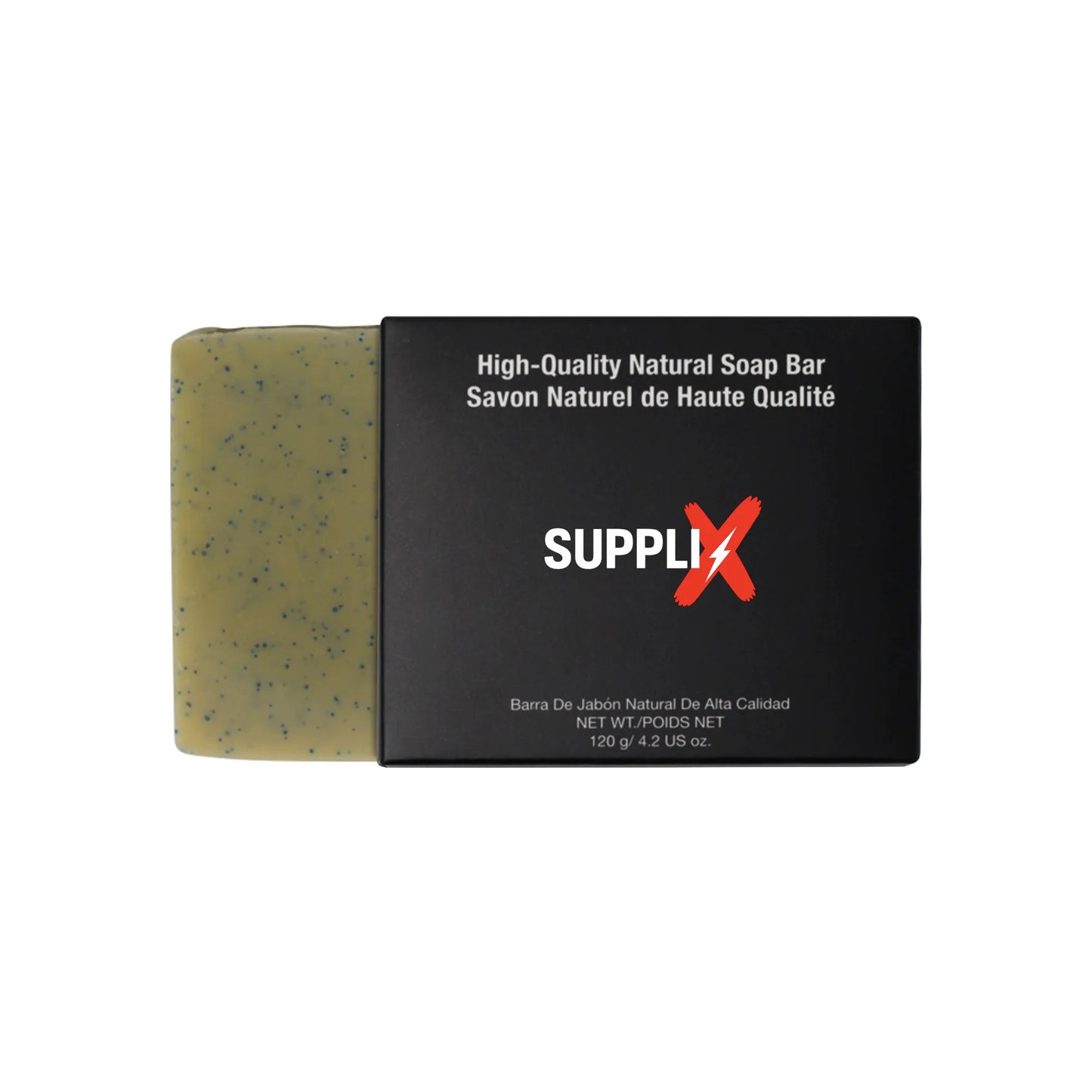 Luxurious natural sunflower goddess soap bar featuring exfoliating wax beads, infused with vitamin E-rich sunflower oil, shea