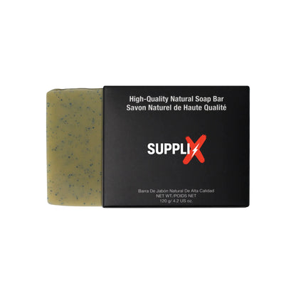 Luxurious natural sunflower goddess soap bar featuring exfoliating wax beads, infused with vitamin E-rich sunflower oil, shea